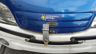 &laquo;Sin palabras&raquo;. Fotograf&iacute;a tomada el 17 de agosto eb la calle San Roque de Vigo.