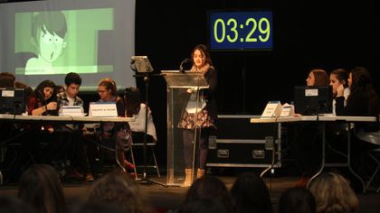 La asignatura de Oratoria se presta al análisis y discusión de una noticia aplicando los principios para determinar si su discurso es eficaz