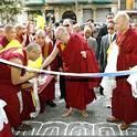 The Dalai Lama inaugurates the new headquarters of the Tibet House Foundation of Barcelona