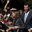 Don Felipe y Doa Letizia, en Galicia
