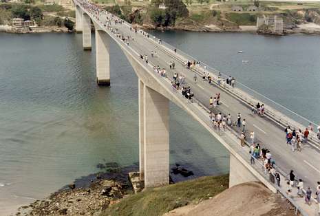 Resultado de imagen de ria ribadeo puente los santos