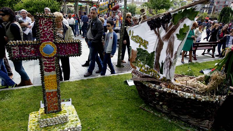 Una comarca de flores cubierta