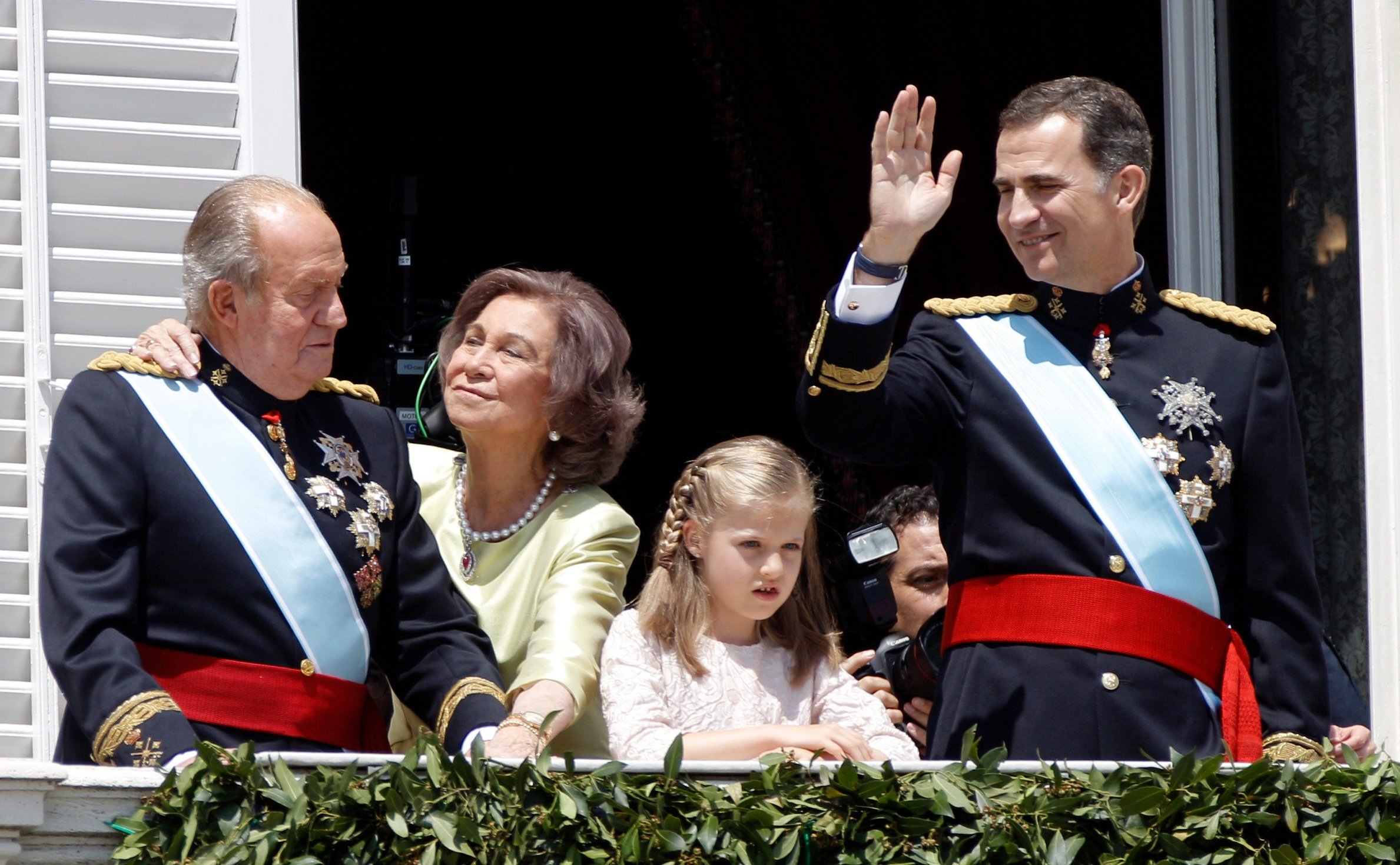 Juan Carlos y Sof&iacute;a, vidas separadas