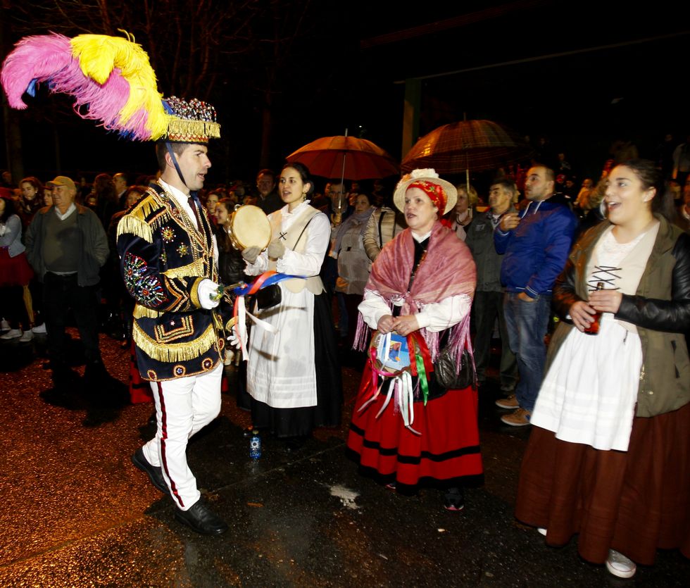 Santiago, Vedra ya celebran el Entroido da