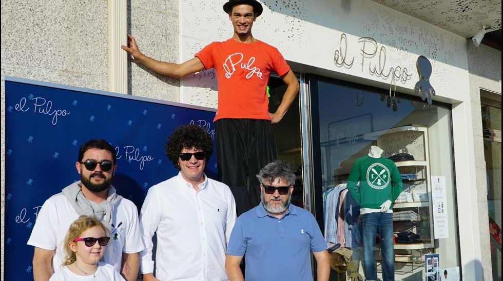 La marca El Pulpo abre en Sanxenxo su primera tienda oficial