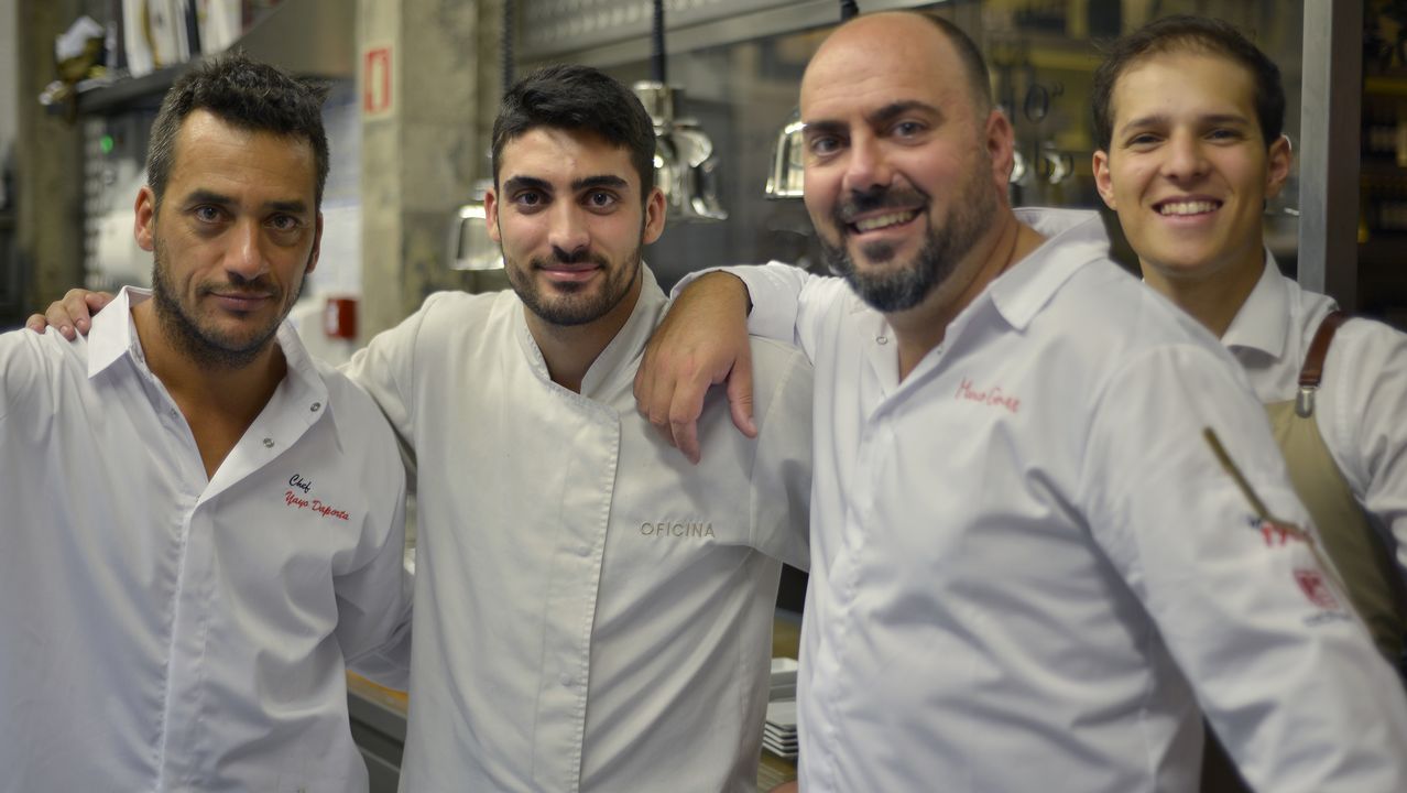 La estrellas cocinan en la Oficina