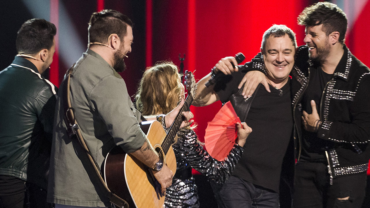 Audiciones a ciegas en «La Voz» Andrés Balado canta «Purple Rain» Audiciones a ciegas en «La Voz» Andrés Balado canta «Purple Rain»