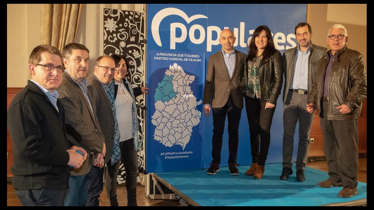 Dos candidatos nuevos y cuatro veteranos en los cabezas de lista del PP