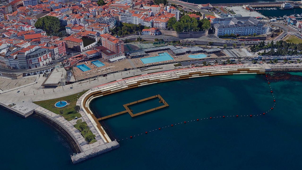 Beatriz Mato propone construir gradas y una zona de baño en O Parrote