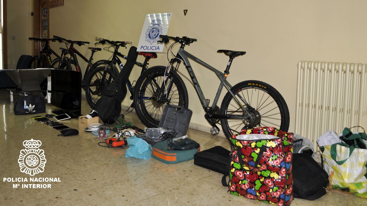 Guardaba en el garaje de un amigo los objetos que robaba en la capital