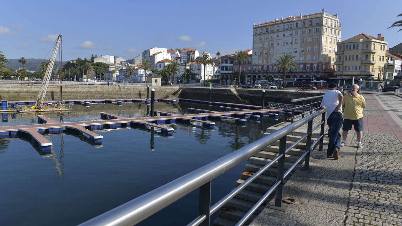 La regata del Camiño Inglés inaugurará los nuevos pantalanes de Ferrol