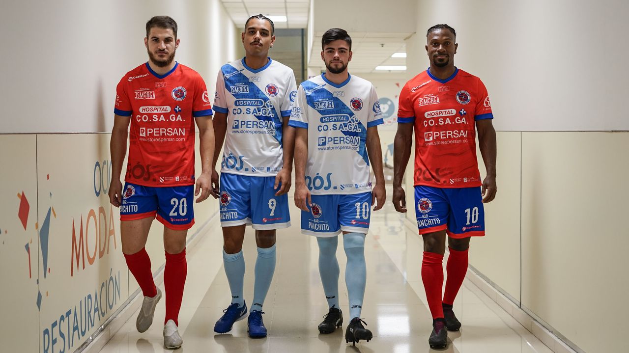 de la UD Ourense en homenaje a Xeración