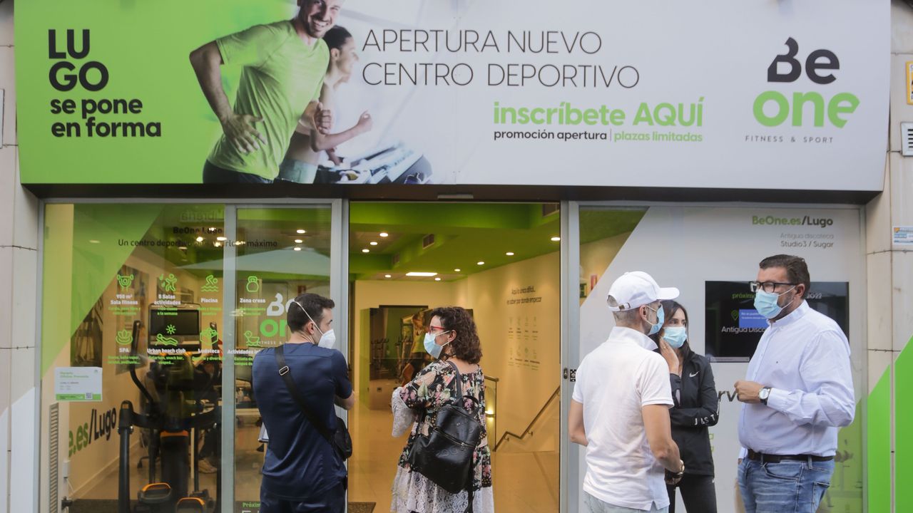 El gimnasio BeOne en Bispo una oficina informativa