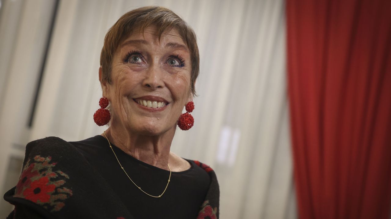 la actriz Verónica Forqué