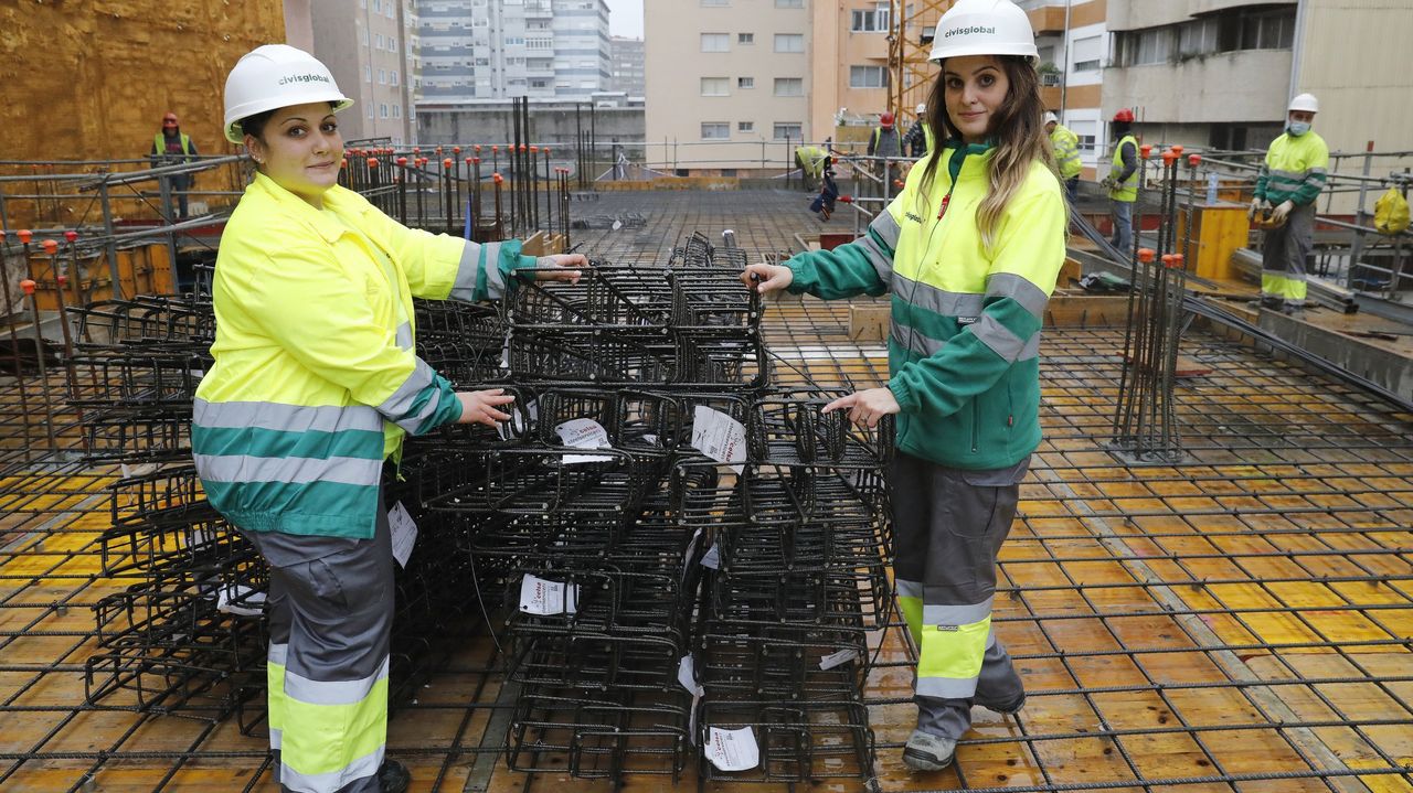 Mujeres y jóvenes cubrir las vacantes de empleo en la construcción