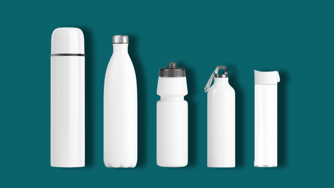 Los materiales de las botellas reutilizables, a examen: ¿cuál es