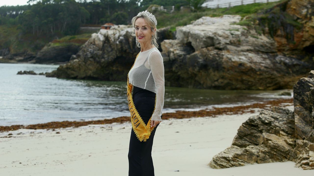María Luz López Arnau, Miss Abuela de Galicia con 71 años y ya fue Miss