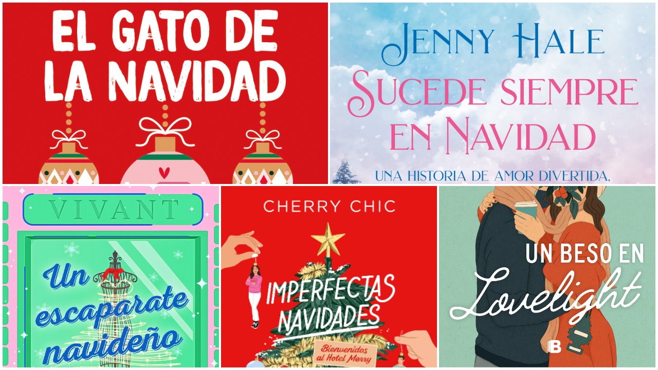 Cinco libros románticos con espíritu navideño