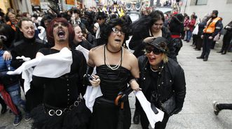 Enterro do Meco en Vigo